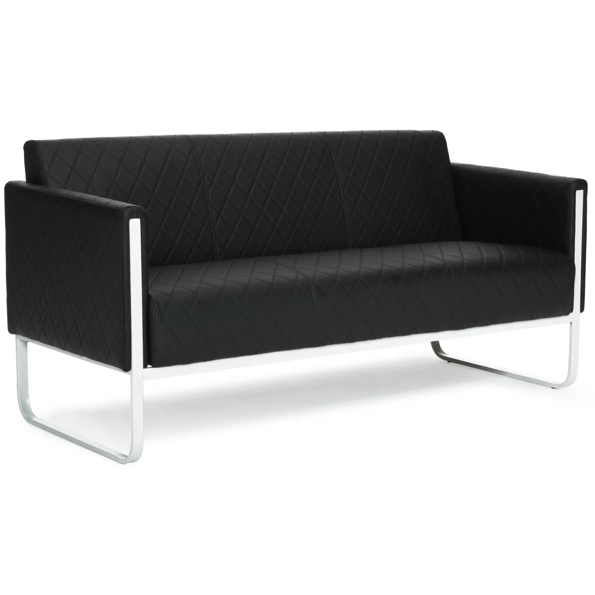 ARUBA STEP | 3-Sitzer - Lounge Sofa Schwarz