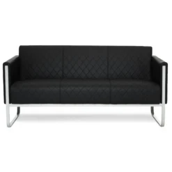ARUBA STEP | 3-Sitzer - Lounge Sofa Schwarz