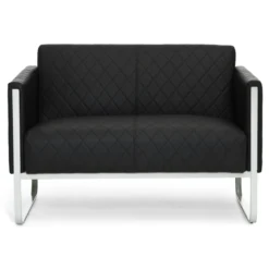 ARUBA STEP | 2-Sitzer - Lounge Sofa Schwarz