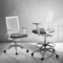 ASPEN WORK W - Counterstuhl Grau