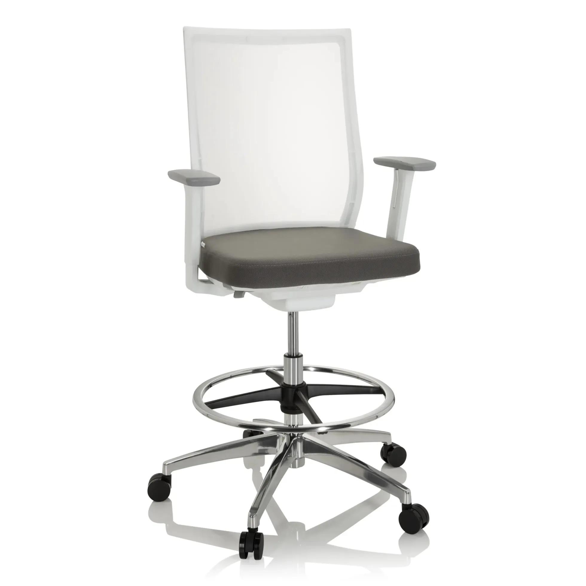ASPEN WORK W - Counterstuhl Grau