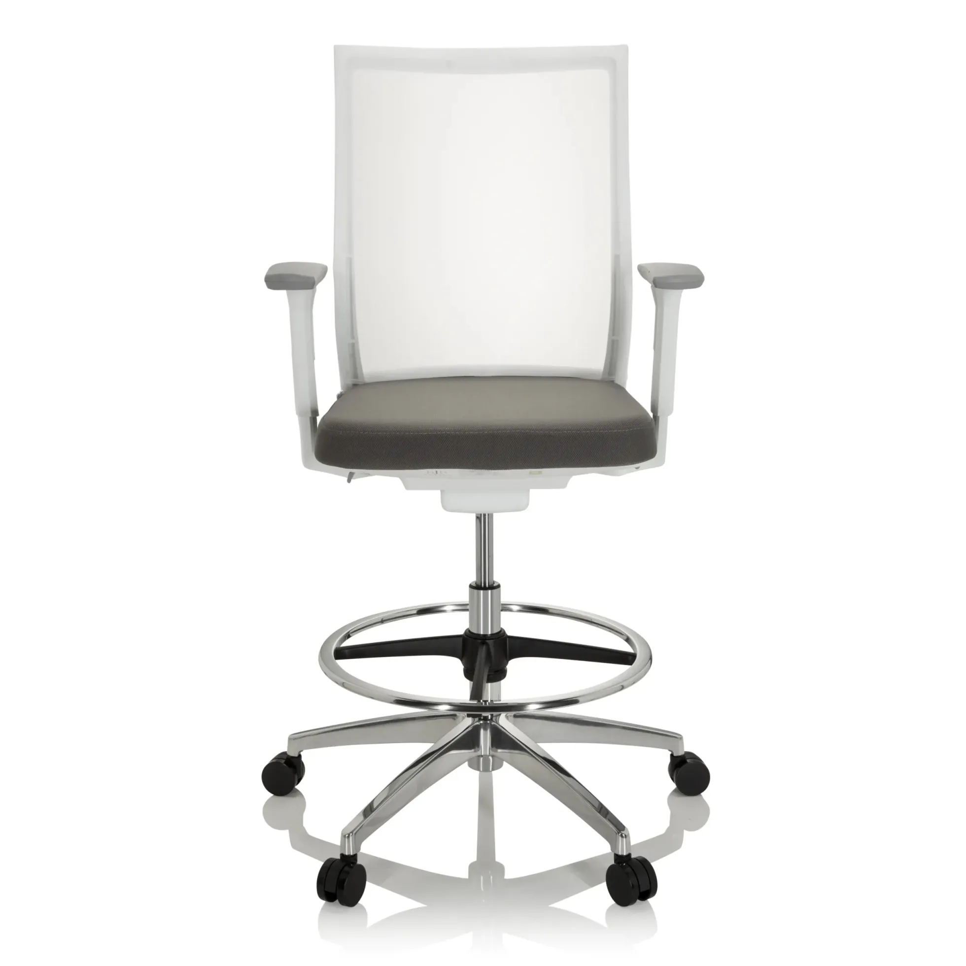 ASPEN WORK W - Counterstuhl Grau