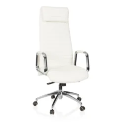 ASPERA 20 - Luxus Chefsessel Cremeweiß