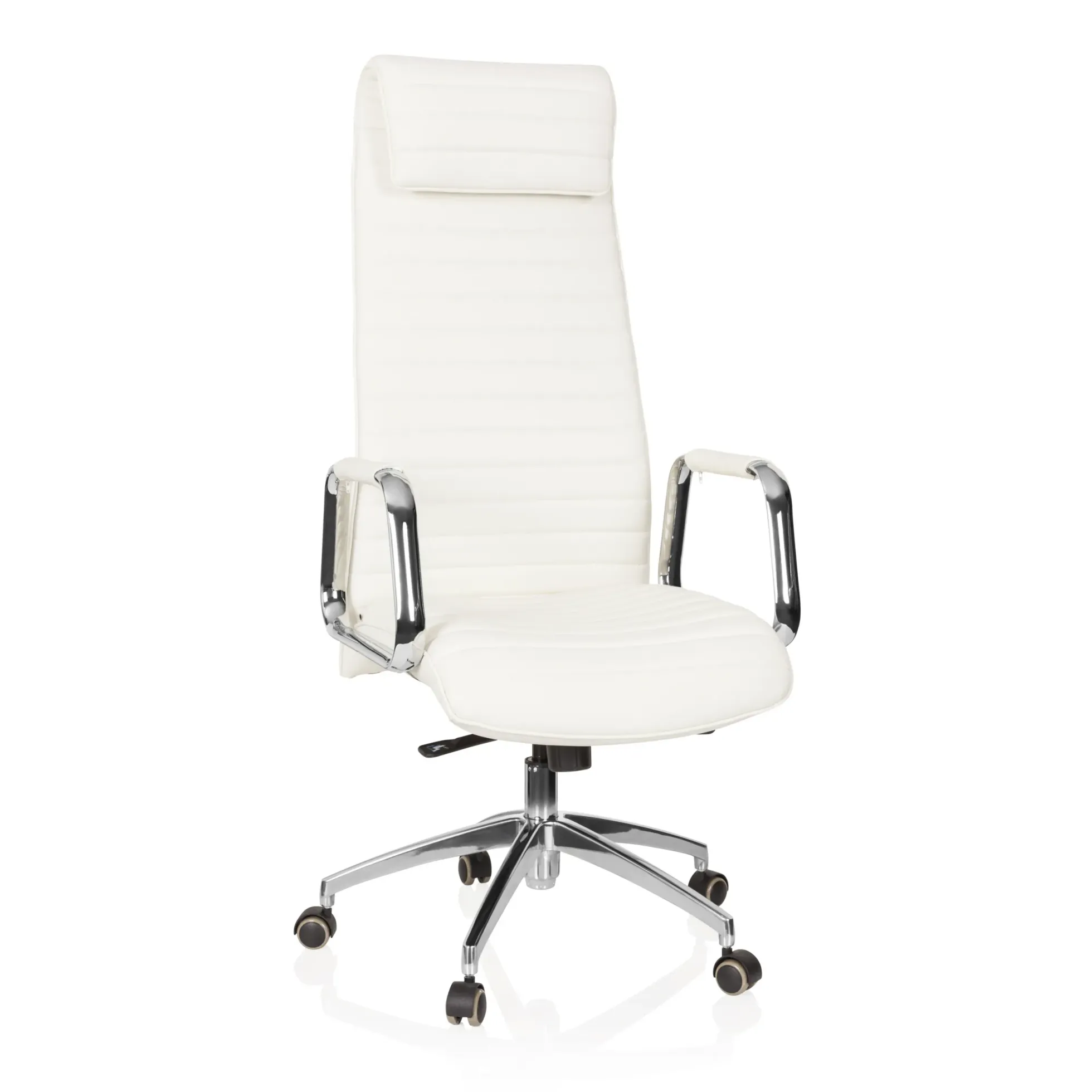 ASPERA 20 - Luxus Chefsessel Cremeweiß