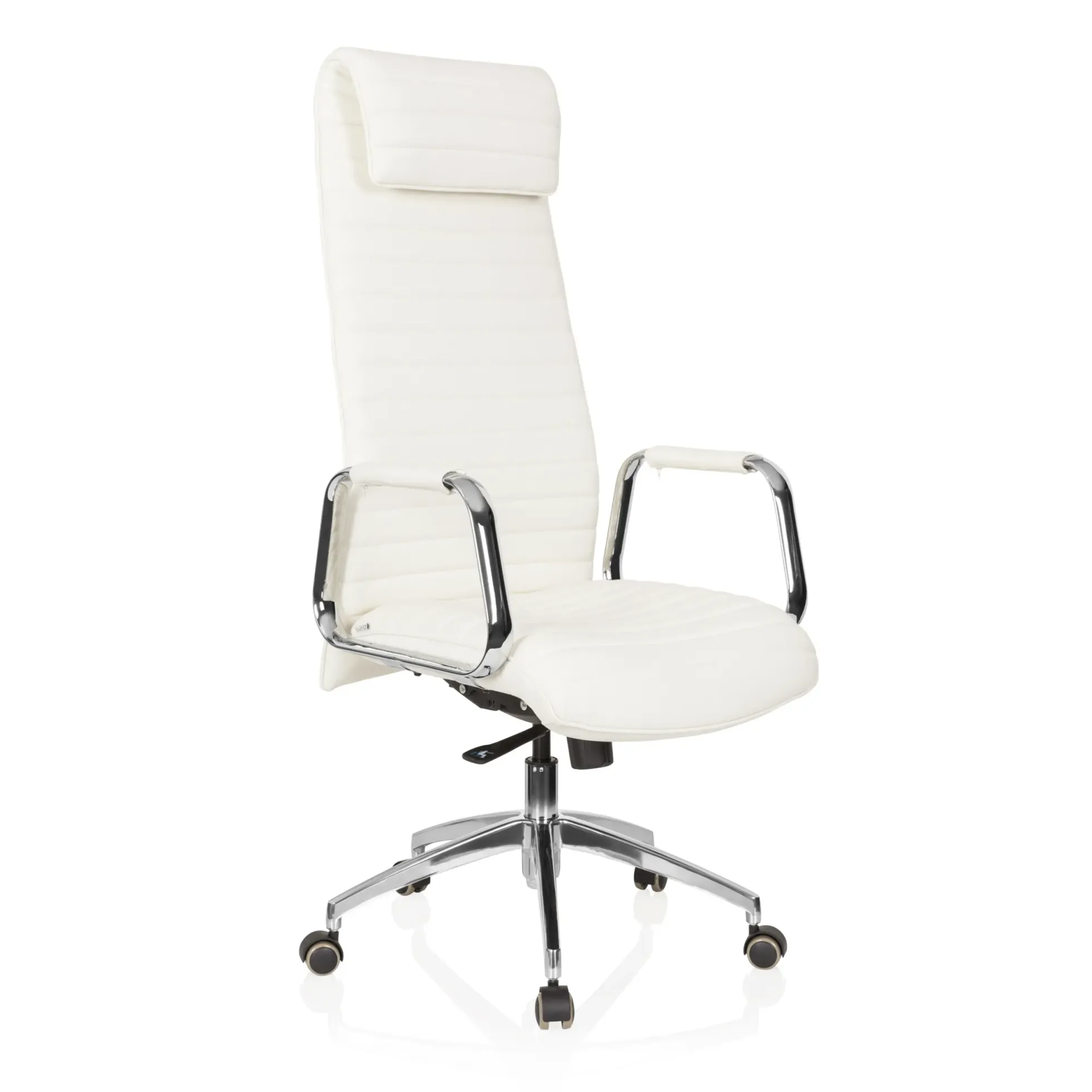 ASPERA 20 - Luxus Chefsessel Cremeweiß