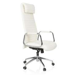ASPERA 20 - Luxus Chefsessel Cremeweiß
