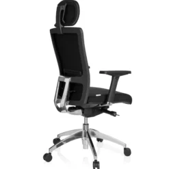 ASTRA LUX | Stoff - Profi Bürostuhl Schwarz