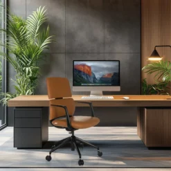 ATMOS DESIGNER - Profi Bürostuhl Camel