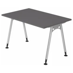 ATOS 12 S | Schreibtisch 120 x 80 höhenverstellbar Graphit