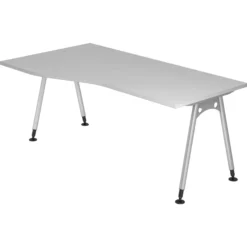 ATOS 18 S | Schreibtisch 180 x 100 höhenverstellbar Grau