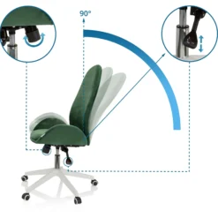 AVEA - Home Office Bürostuhl Grün