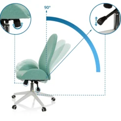 AVEA I - Home Office Bürostuhl Aqua