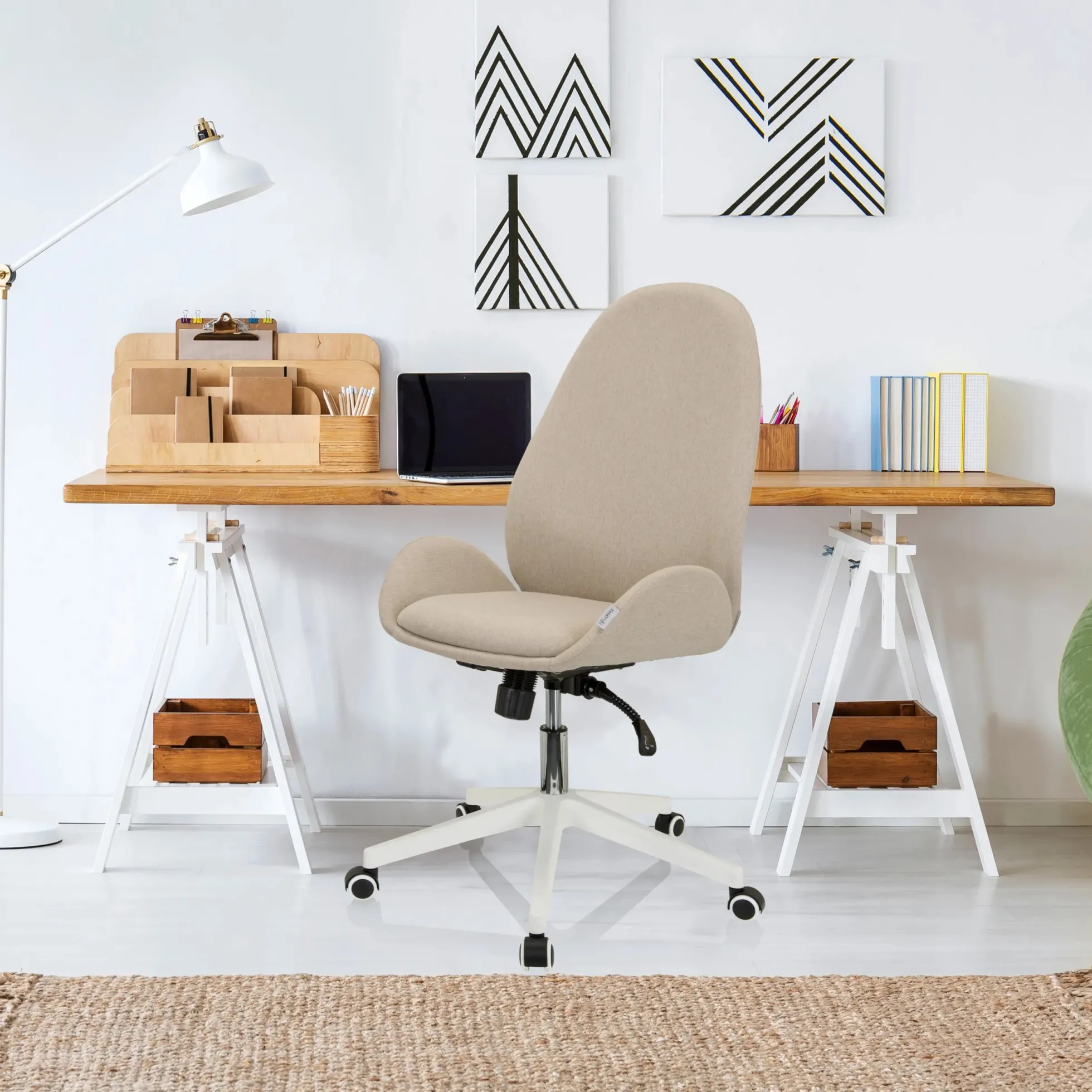 AVEA I - Home Office Bürostuhl Beige