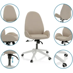 AVEA I - Home Office Bürostuhl Beige