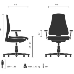 AVEA I - Home Office Bürostuhl Grün