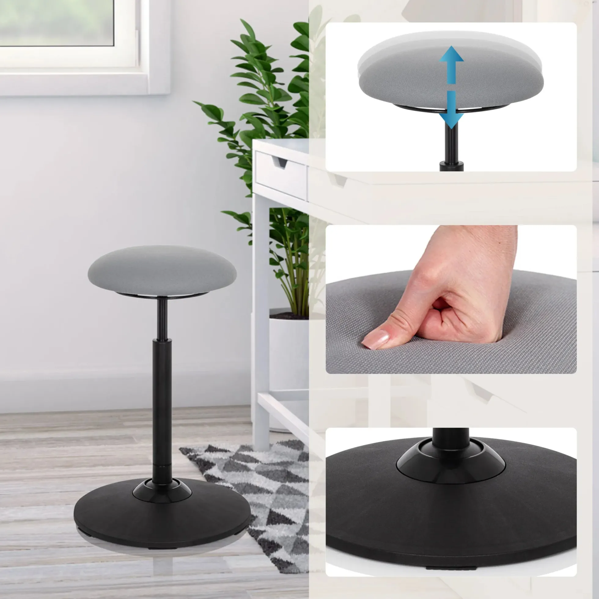 BALANCE SIT - Stehhilfe Grau