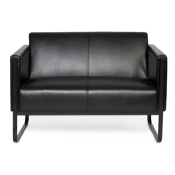 BALI BLACK | 2-Sitzer - Lounge Sofa Schwarz