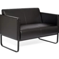 BALI BLACK | 2-Sitzer - Lounge Sofa Schwarz