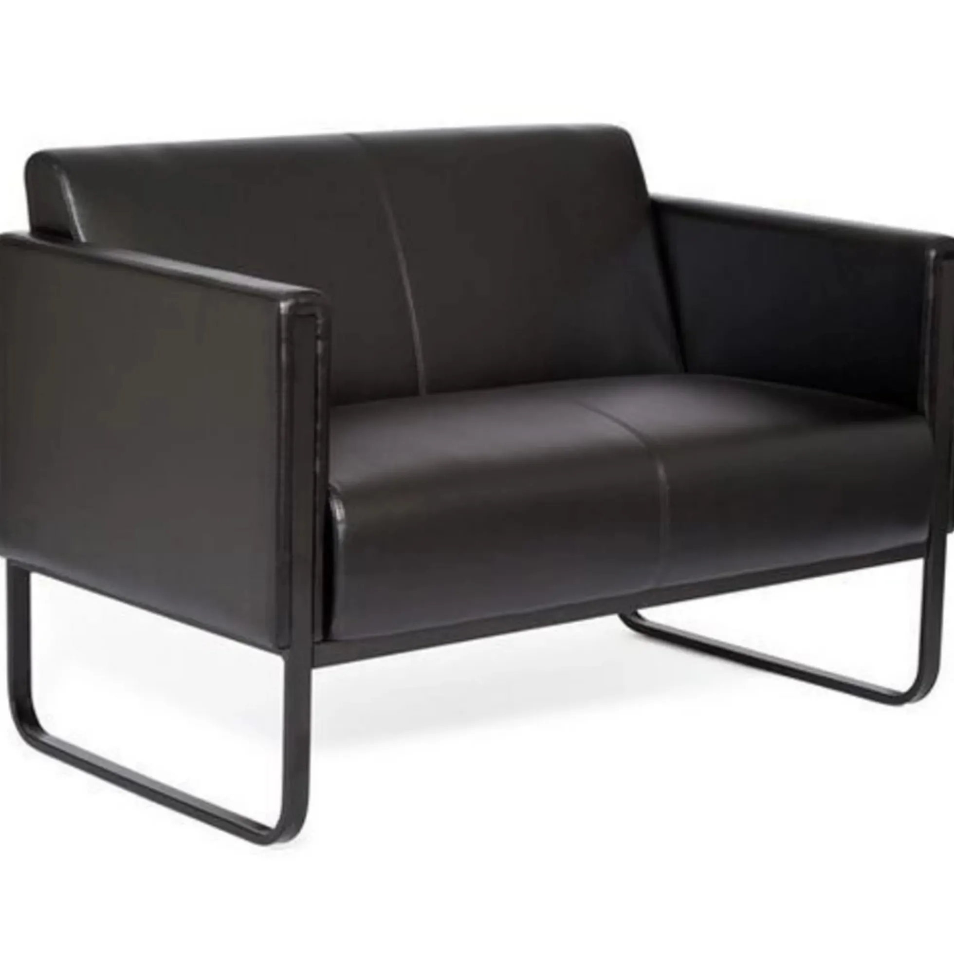 BALI BLACK | 2-Sitzer - Lounge Sofa Schwarz