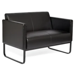 BALI BLACK | 2-Sitzer - Lounge Sofa Schwarz