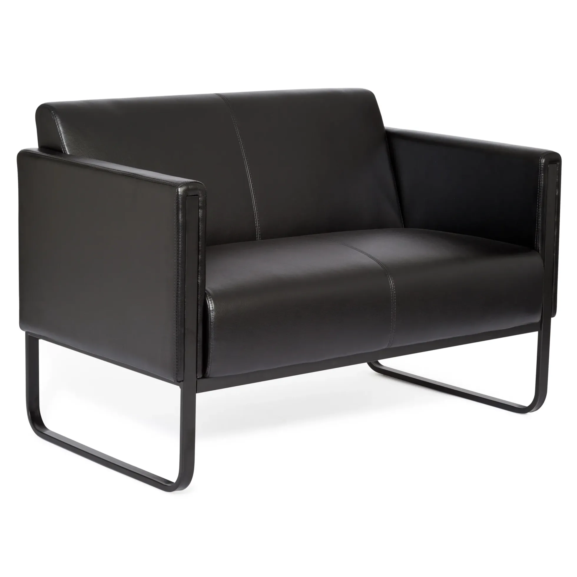 BALI BLACK | 2-Sitzer - Lounge Sofa Schwarz