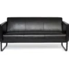 BALI BLACK | 3-Sitzer - Lounge Sofa Schwarz