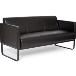 BALI BLACK | 3-Sitzer - Lounge Sofa Schwarz