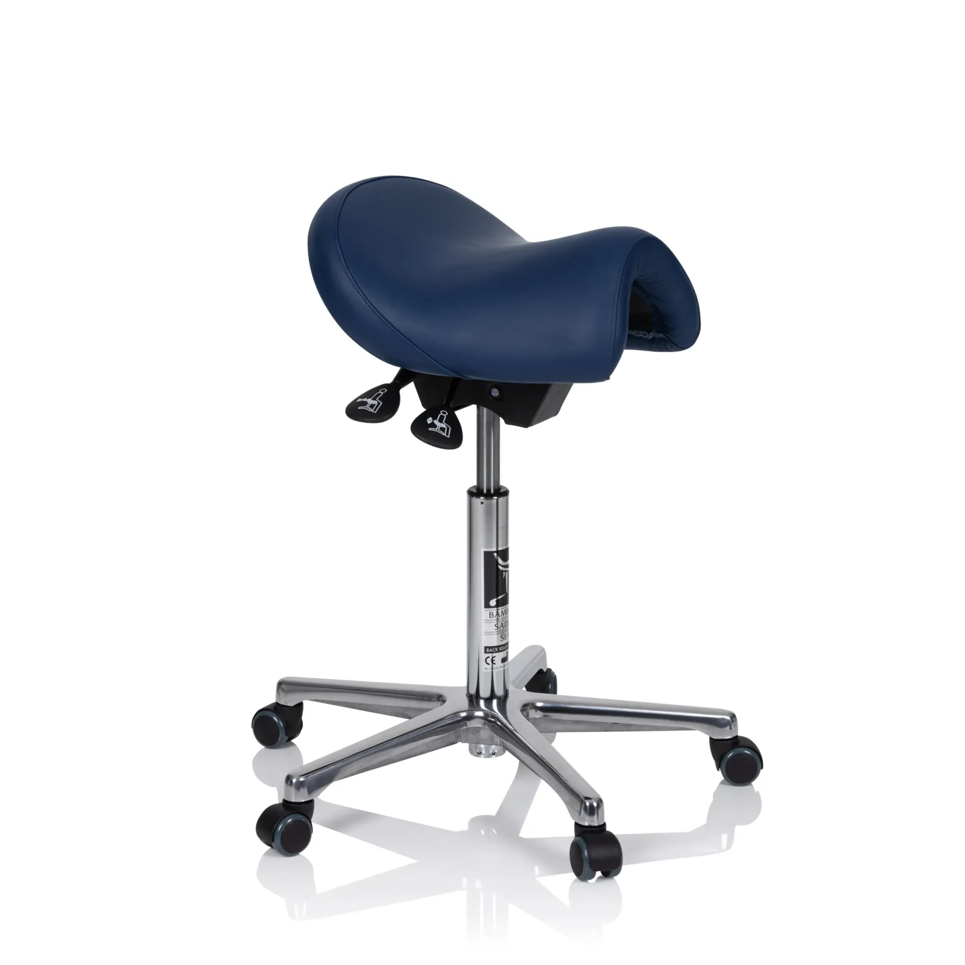 BAMBACH STANDARD - Sattelhocker Atlantik Blau