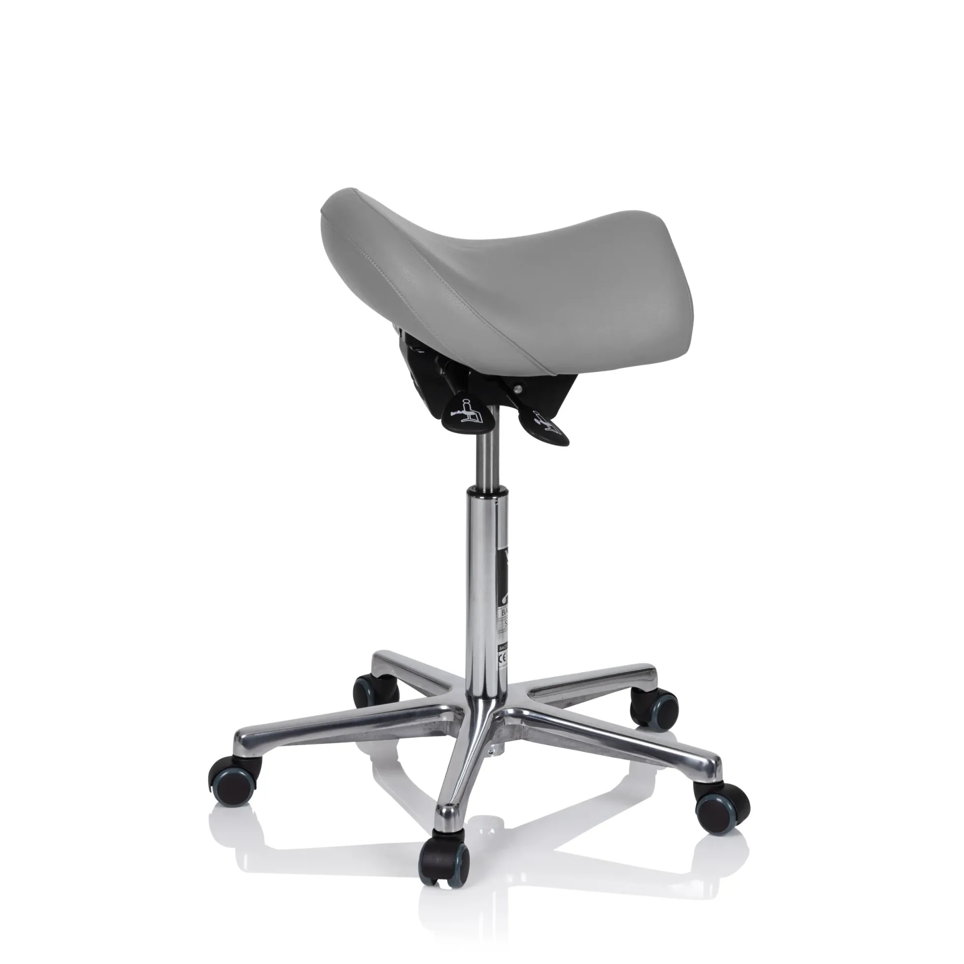 BAMBACH STANDARD - Sattelhocker Grau