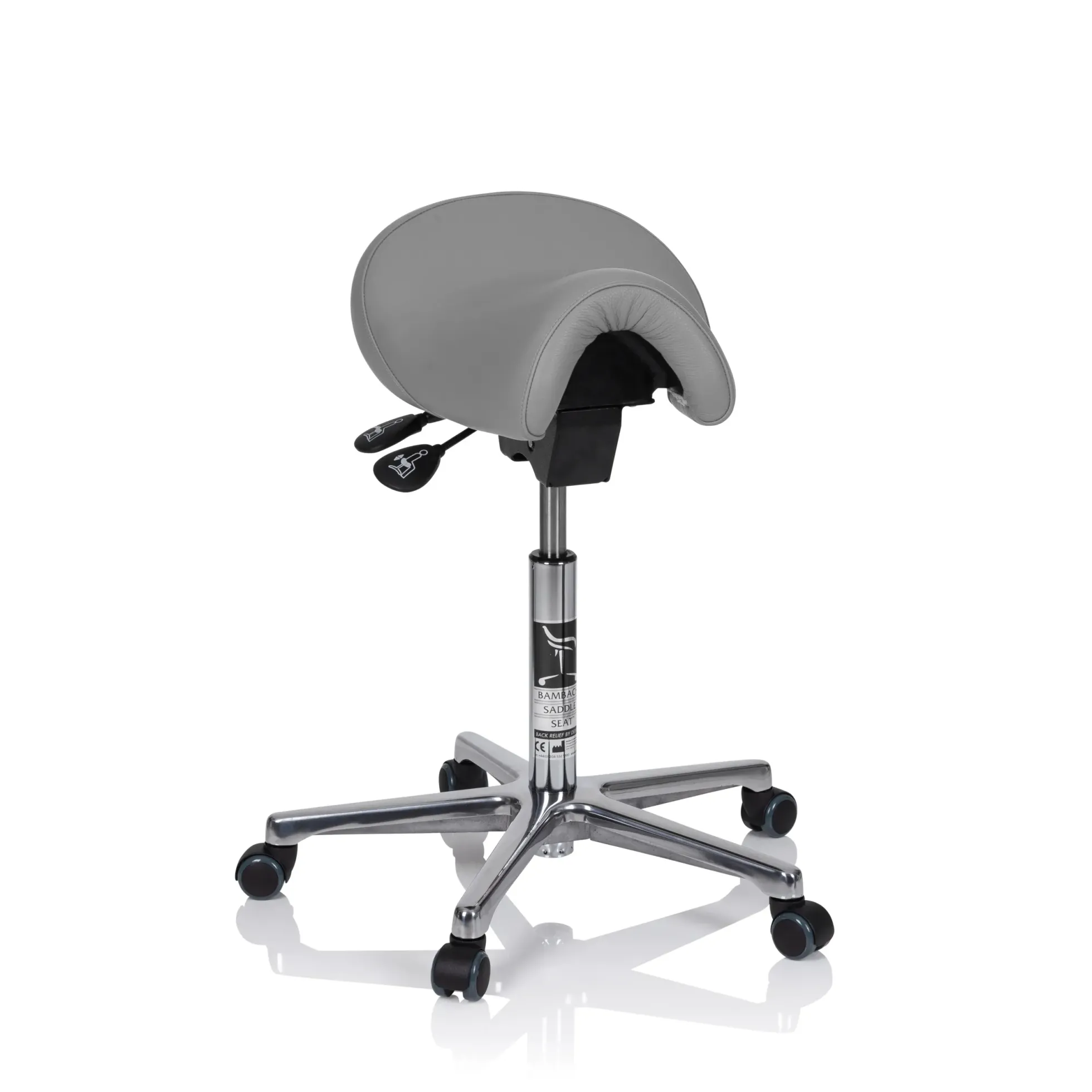 BAMBACH STANDARD - Sattelhocker Grau