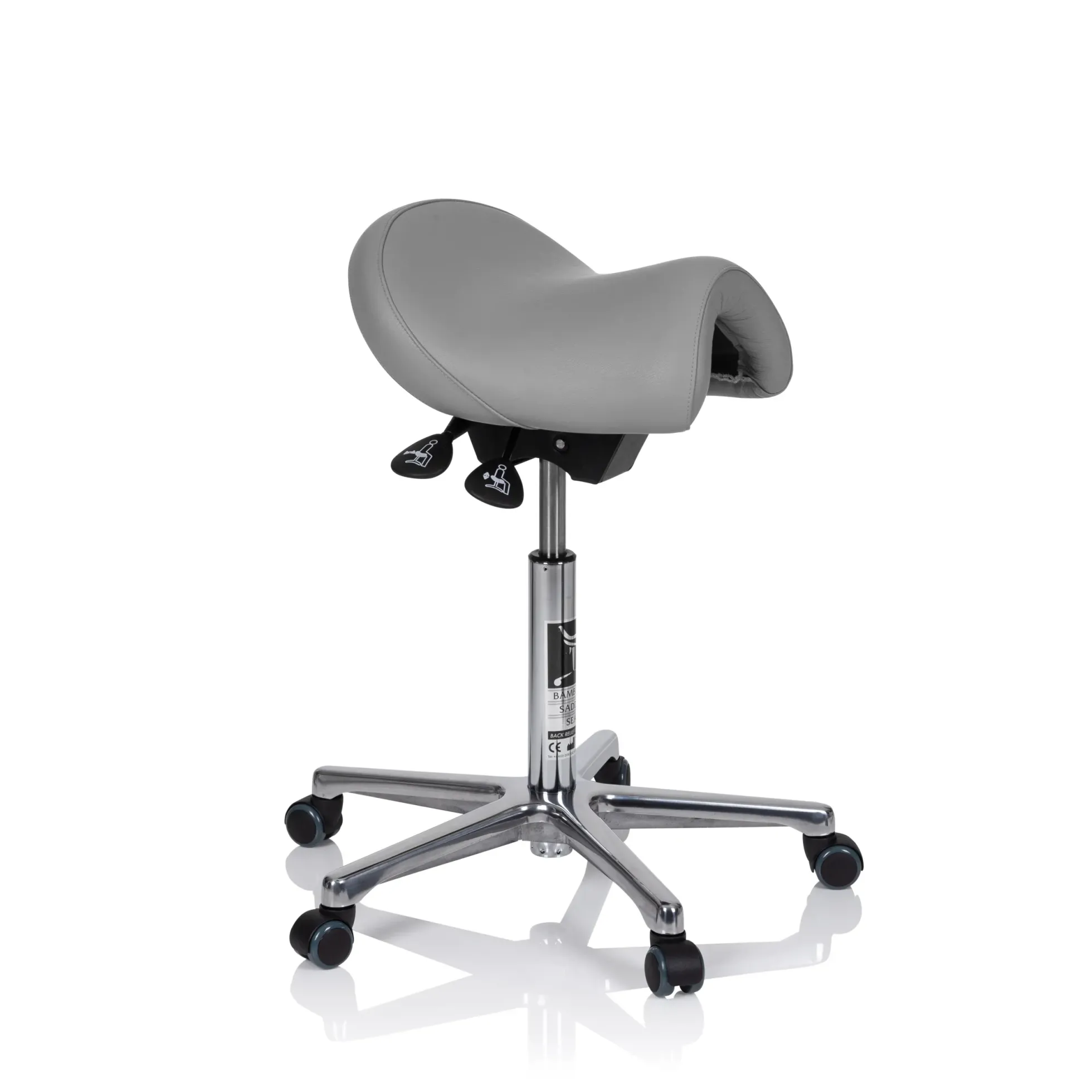 BAMBACH STANDARD - Sattelhocker Grau