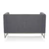 BARBADOS | 2-Sitzer - Lounge Sofa Dunkelgrau