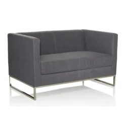 BARBADOS | 2-Sitzer - Lounge Sofa Dunkelgrau