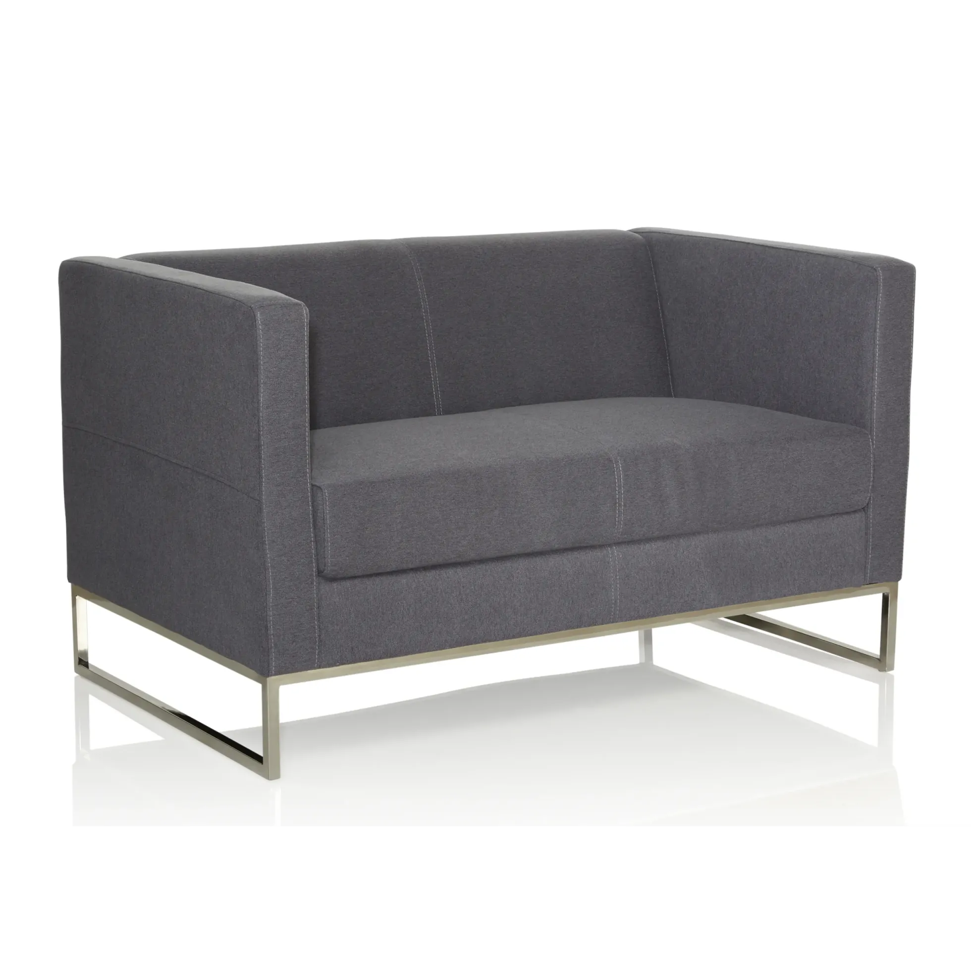 BARBADOS | 2-Sitzer - Lounge Sofa Dunkelgrau
