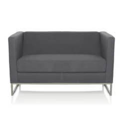 BARBADOS | 2-Sitzer - Lounge Sofa Dunkelgrau