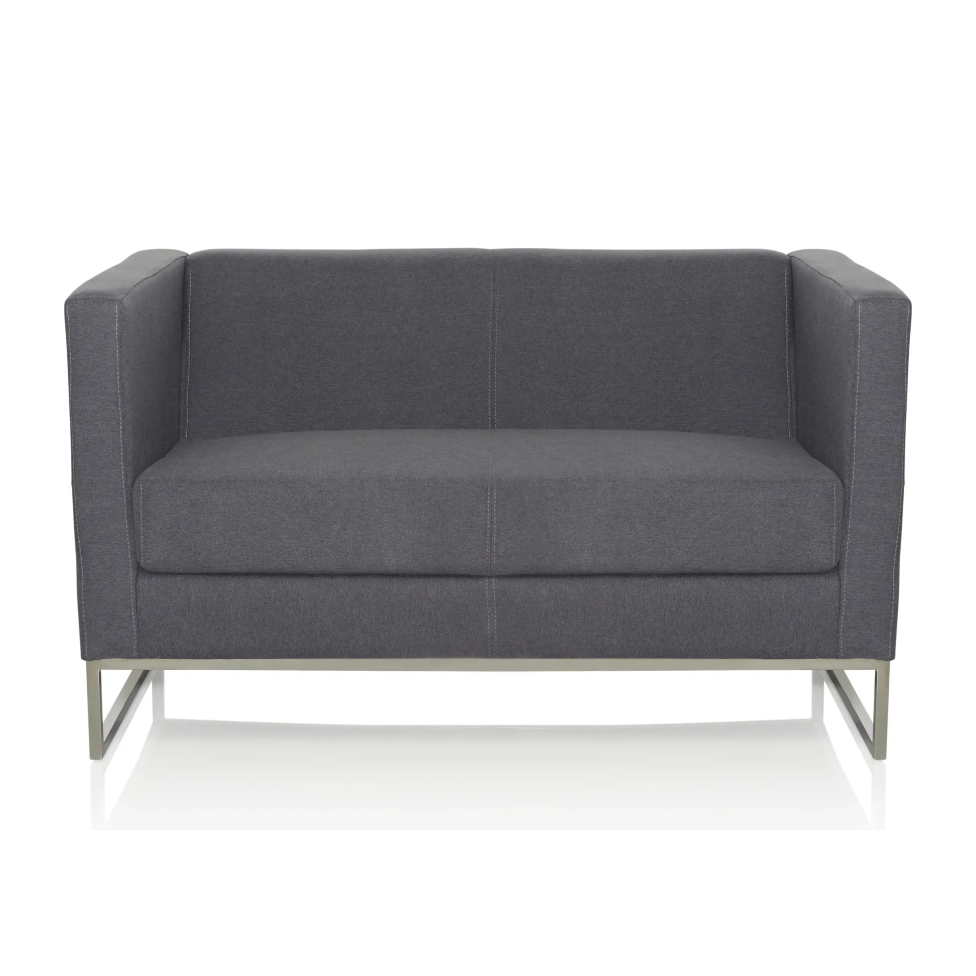 BARBADOS | 2-Sitzer - Lounge Sofa Dunkelgrau