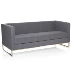 BARBADOS | 3-Sitzer - Lounge Sofa Dunkelgrau