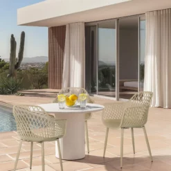 BEGIO L - Outdoor Stuhl Beige
