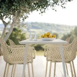 BEGIO L - Outdoor Stuhl Beige