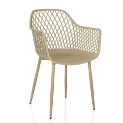 BEGIO L - Outdoor Stuhl Beige