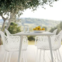 BEGIO L - Outdoor Stuhl Weiß