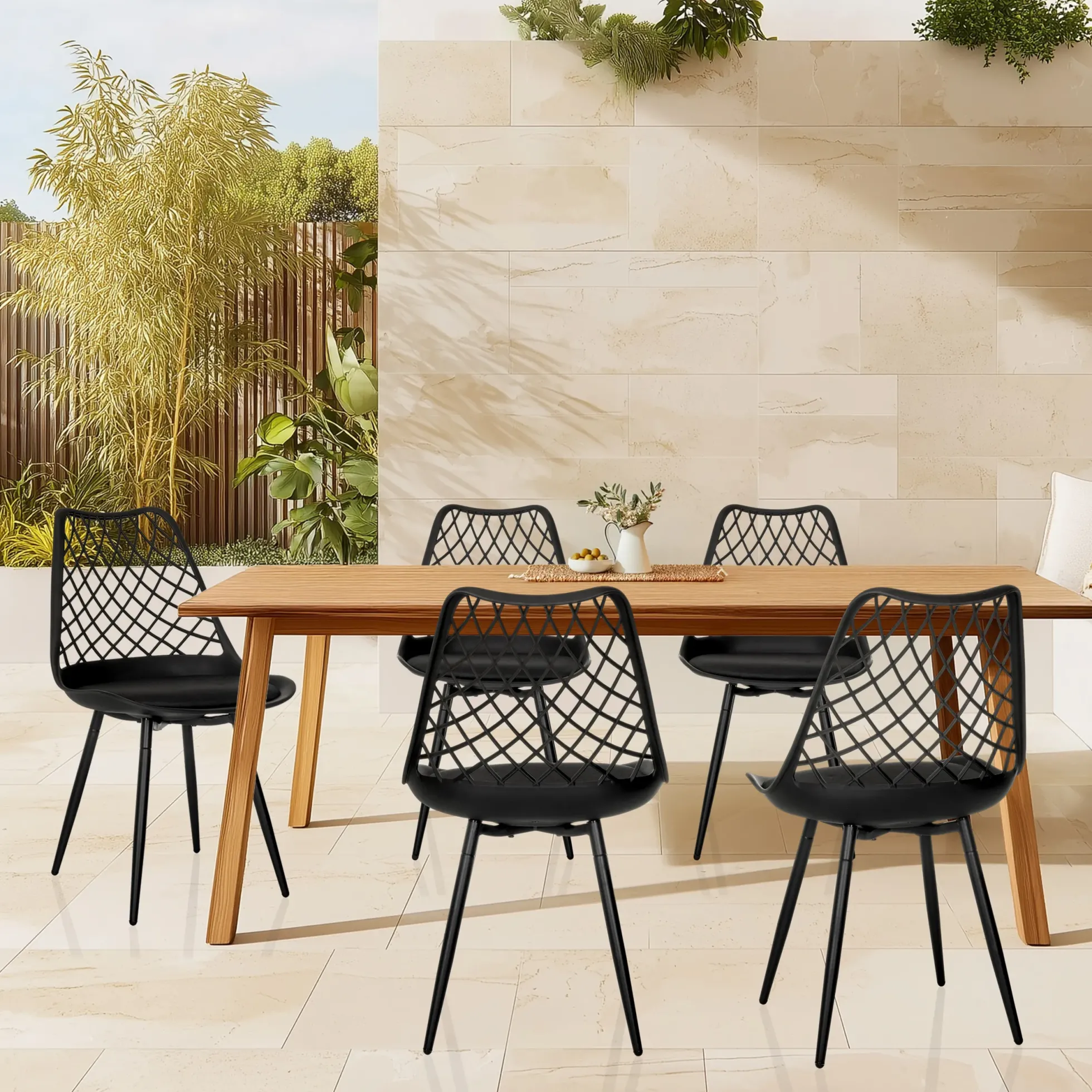 BEGIO S - Outdoor Stuhl Schwarz