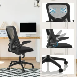 BELIO - Home Office Bürostuhl Schwarz