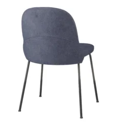BELLA BLACK S - Vierfußstuhl Blaugrau
