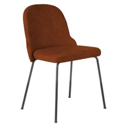BELLA BLACK S - Vierfußstuhl Rot
