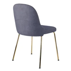 BELLA GOLD S - Vierfußstuhl Blaugrau
