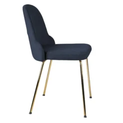 BELLA GOLD S - Vierfußstuhl Blau