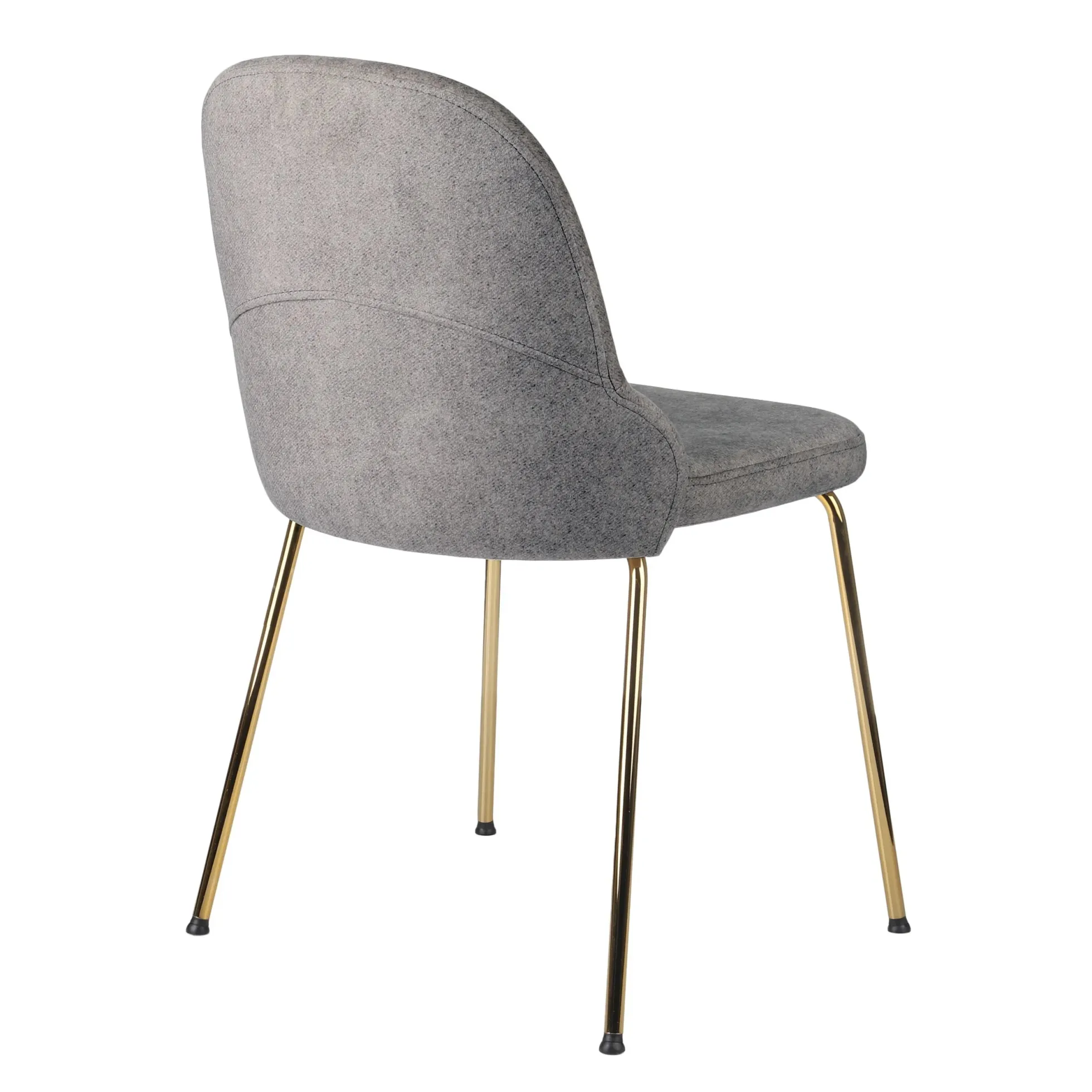BELLA GOLD S - Vierfußstuhl Dunkelgrau
