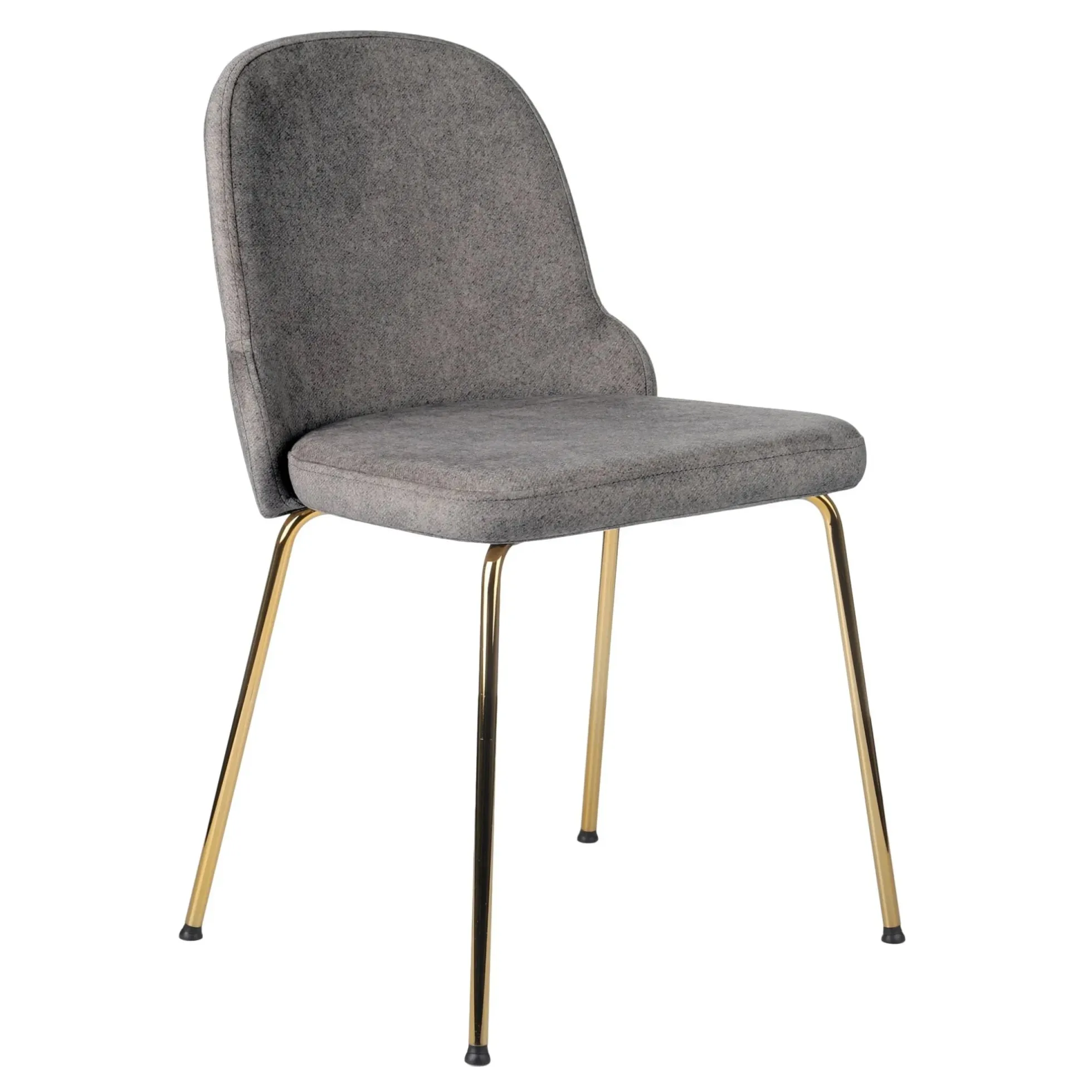 BELLA GOLD S - Vierfußstuhl Dunkelgrau