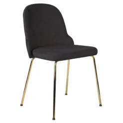 BELLA GOLD S - Vierfußstuhl Schwarz